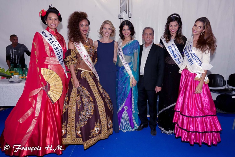 Défilé des candidates Miss France 2017 à Saint-Pierre