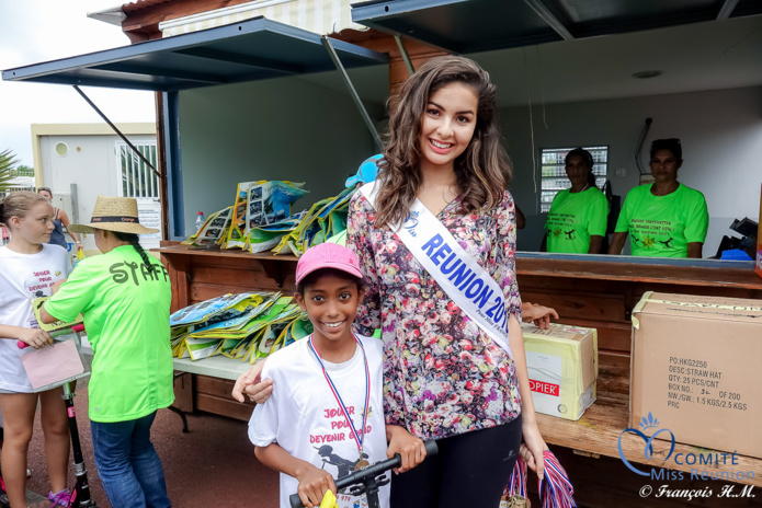Miss Réunion à la Journée de la Trottinette