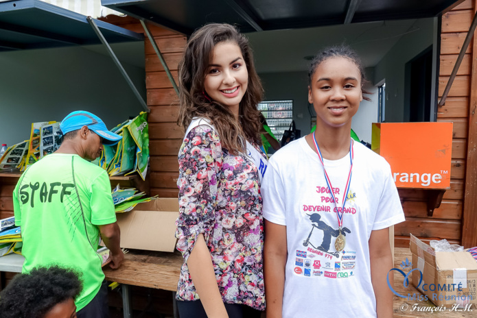 Miss Réunion à la Journée de la Trottinette