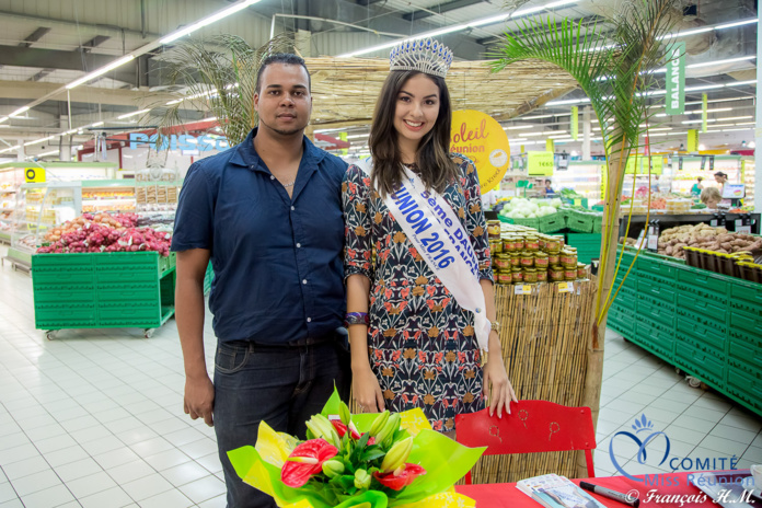 Miss Réunion avec Pierrick Clain de Soleil Réunion