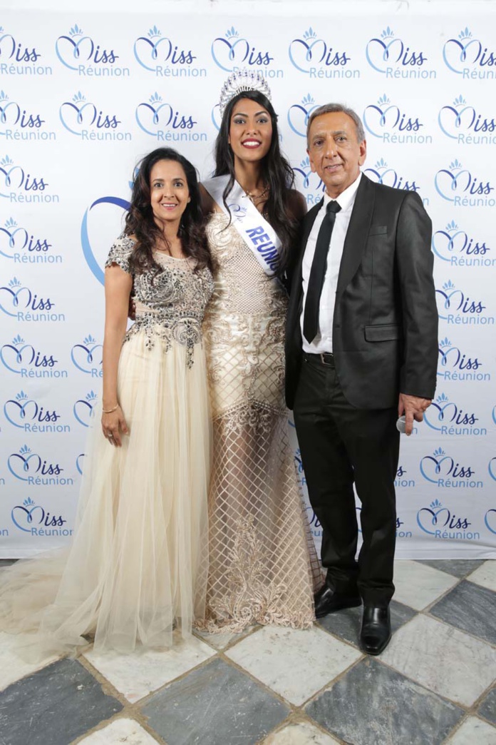 Amida Hussen, Miss Réunion, et Aziz Patel