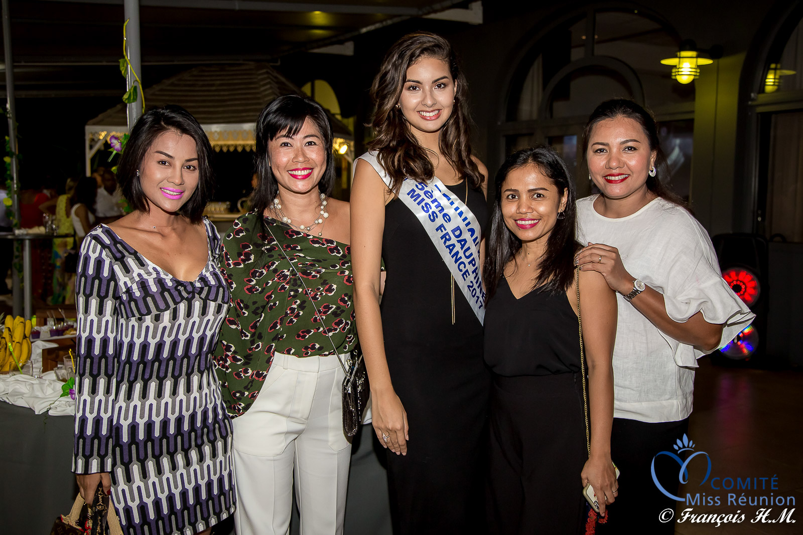 Miss Réunion à la "Swaré Kréol" de l'IAE