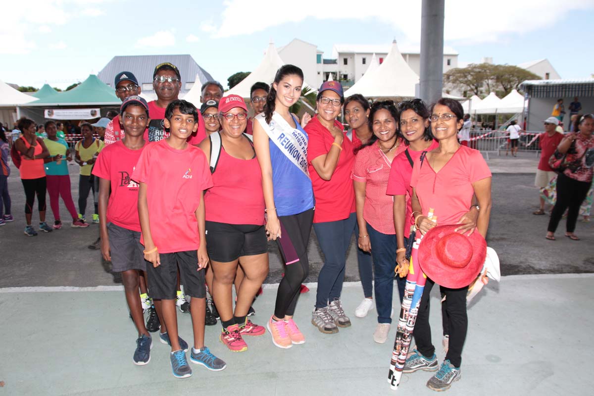 Contre le cancer: Miss Réunion marraine du Relais pour la vie