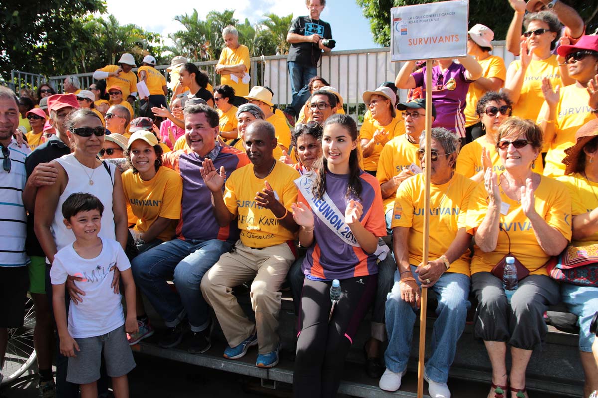 Contre le cancer: Miss Réunion marraine du Relais pour la vie