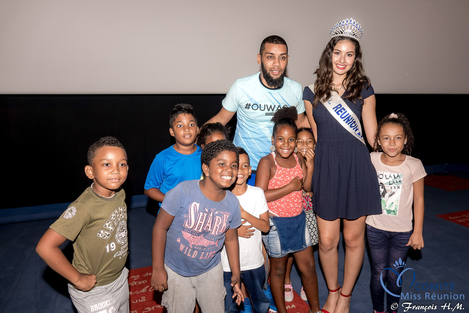 Tapis rouge à Cambaie pour les marmailles et Miss Réunion