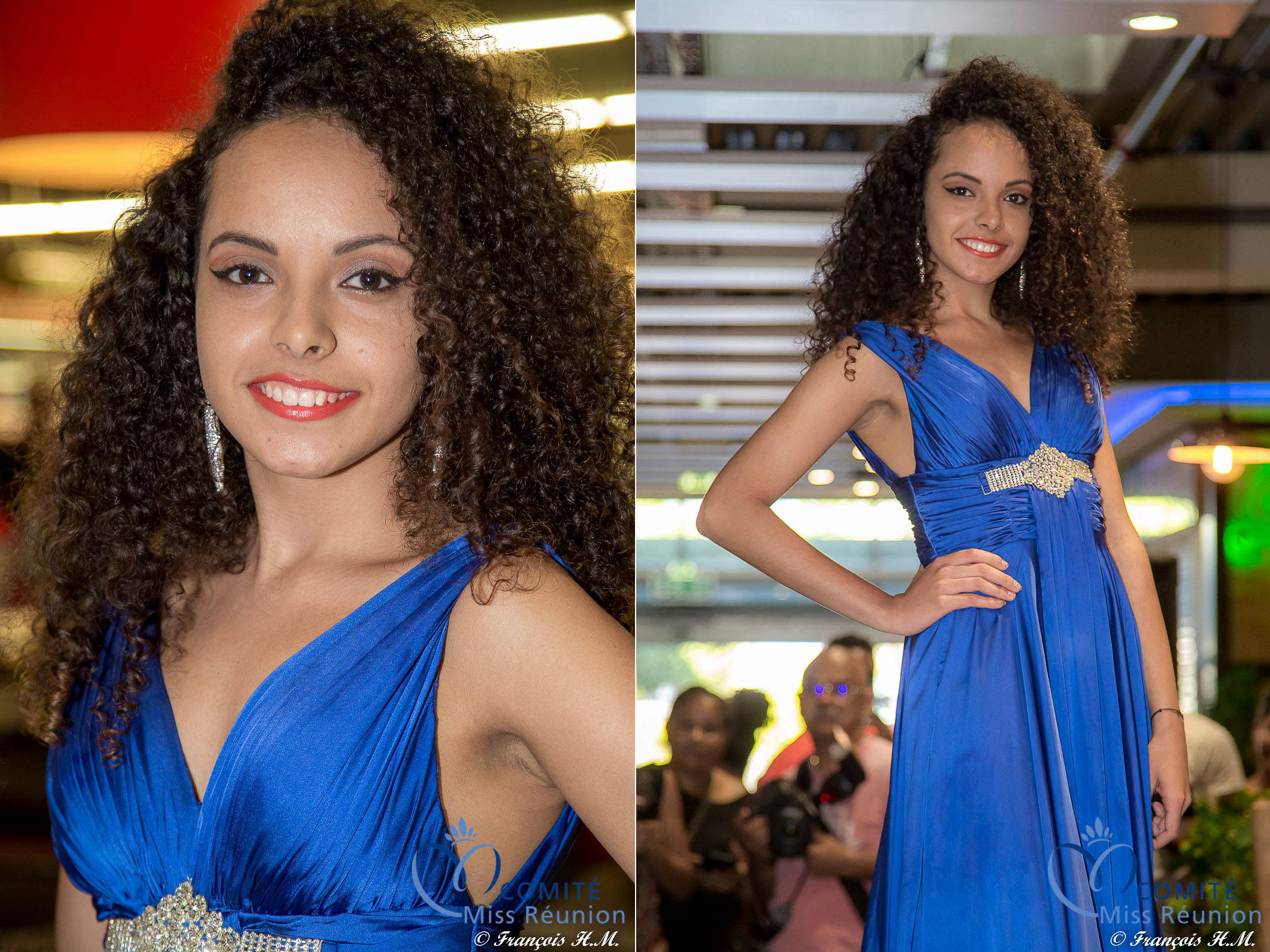 Défilé des candidates Miss Saint-André 2017