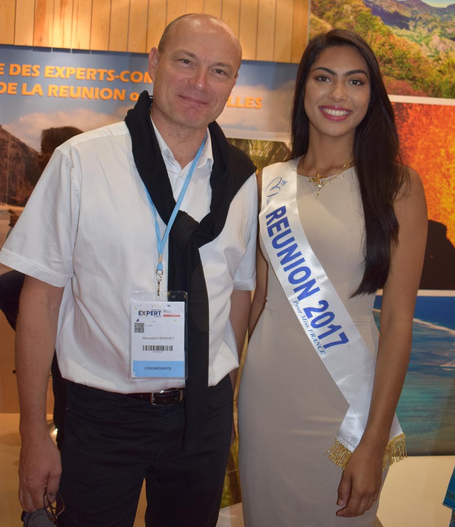 Miss Réunion au Congrès des Experts Comptables 2017 à Lille
