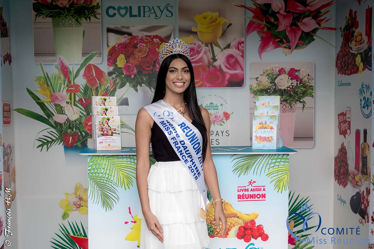 Miss Réunion chez Colipays et chez Antenne Réunion au Salon de la Maison 2018
