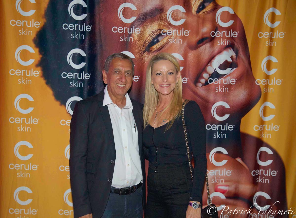 Aziz Patel, délégué Miss France, et Caroline Cuozzo