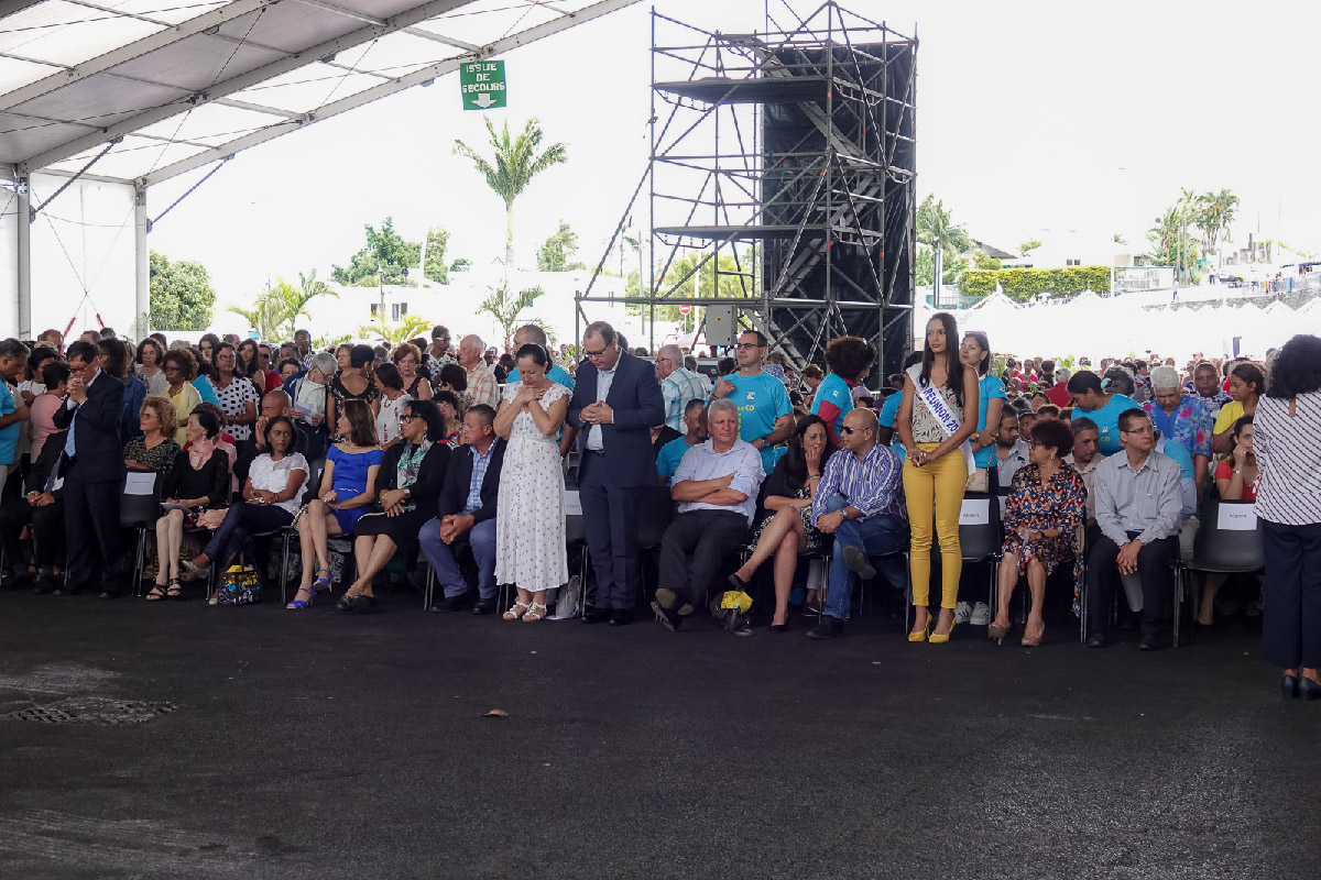 Miss Réunion 2018 à la Journée des Personnes Agées au Tampon