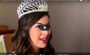 Ambre N'guyen, Miss Réunion 2016, pour les enfants atteints du cancer