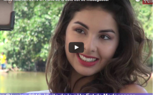 Miss Réunion 2016 en visite sur la côte Est de Madagascar: vidéo