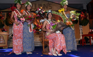 Turouru Temorere élue Miss Tahiti 2017