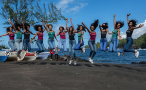 Arrêt à l'Anse des Cascades pour les candidates Miss Réunion 2021